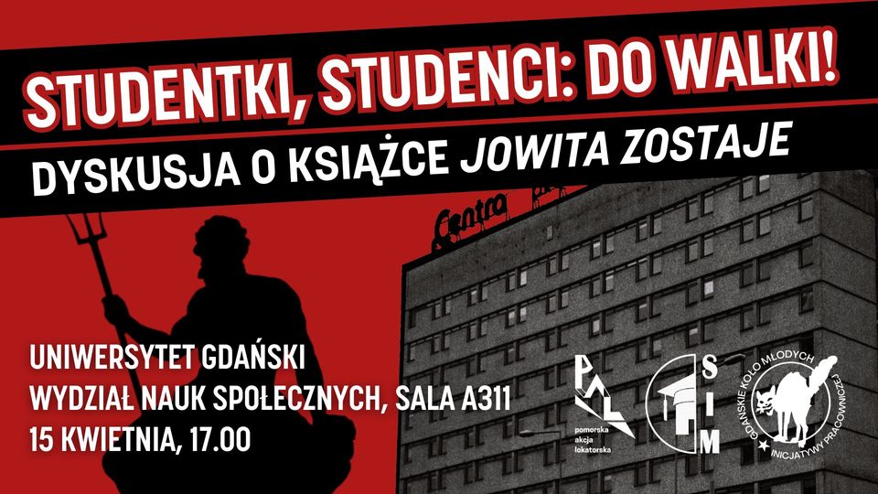 Studentki, studenci: do walki! Dyskusja o książce „Jowita zostaje”