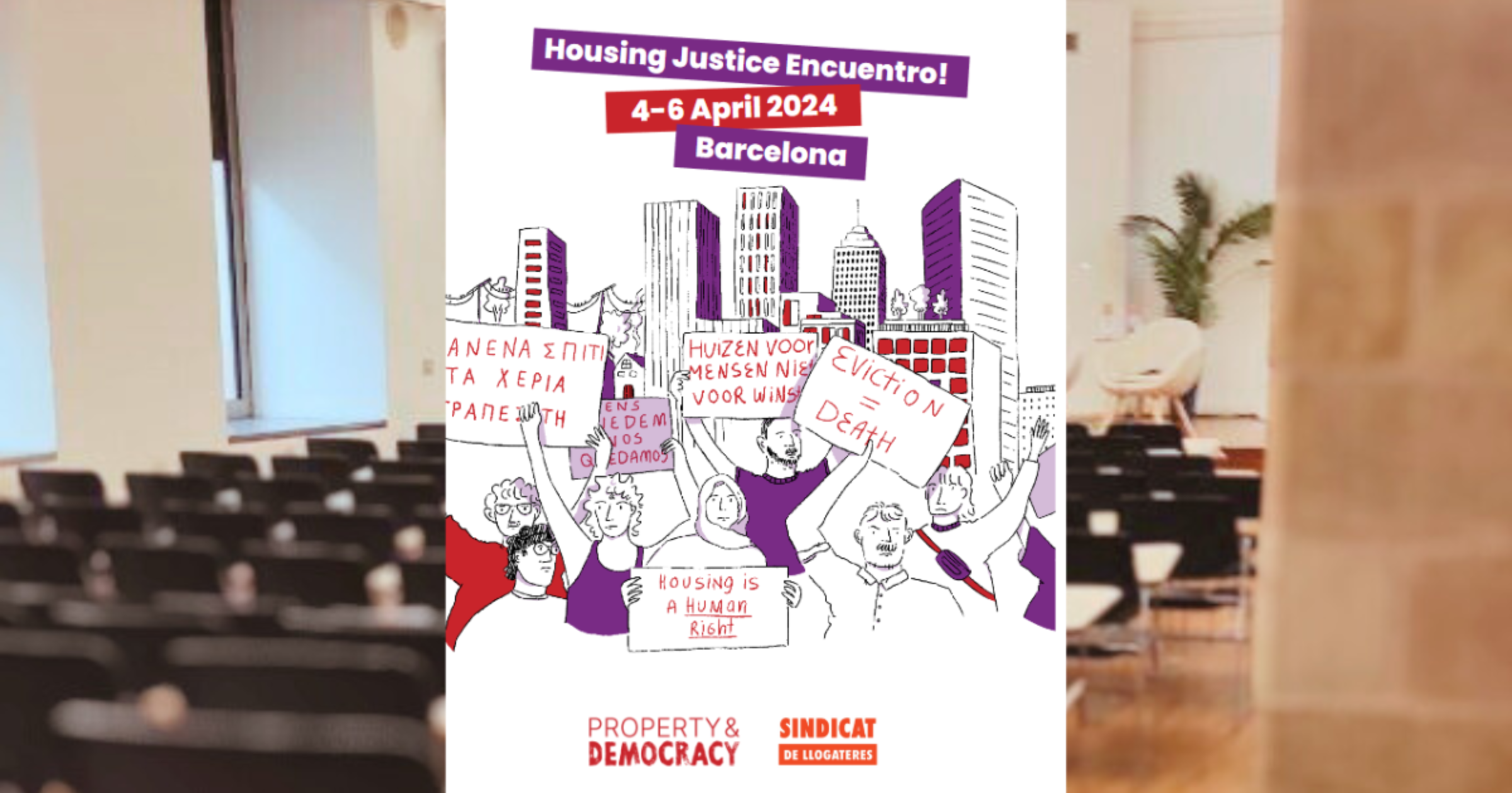 Byliśmy na Housing Justice Encuentro w Barcelonie!