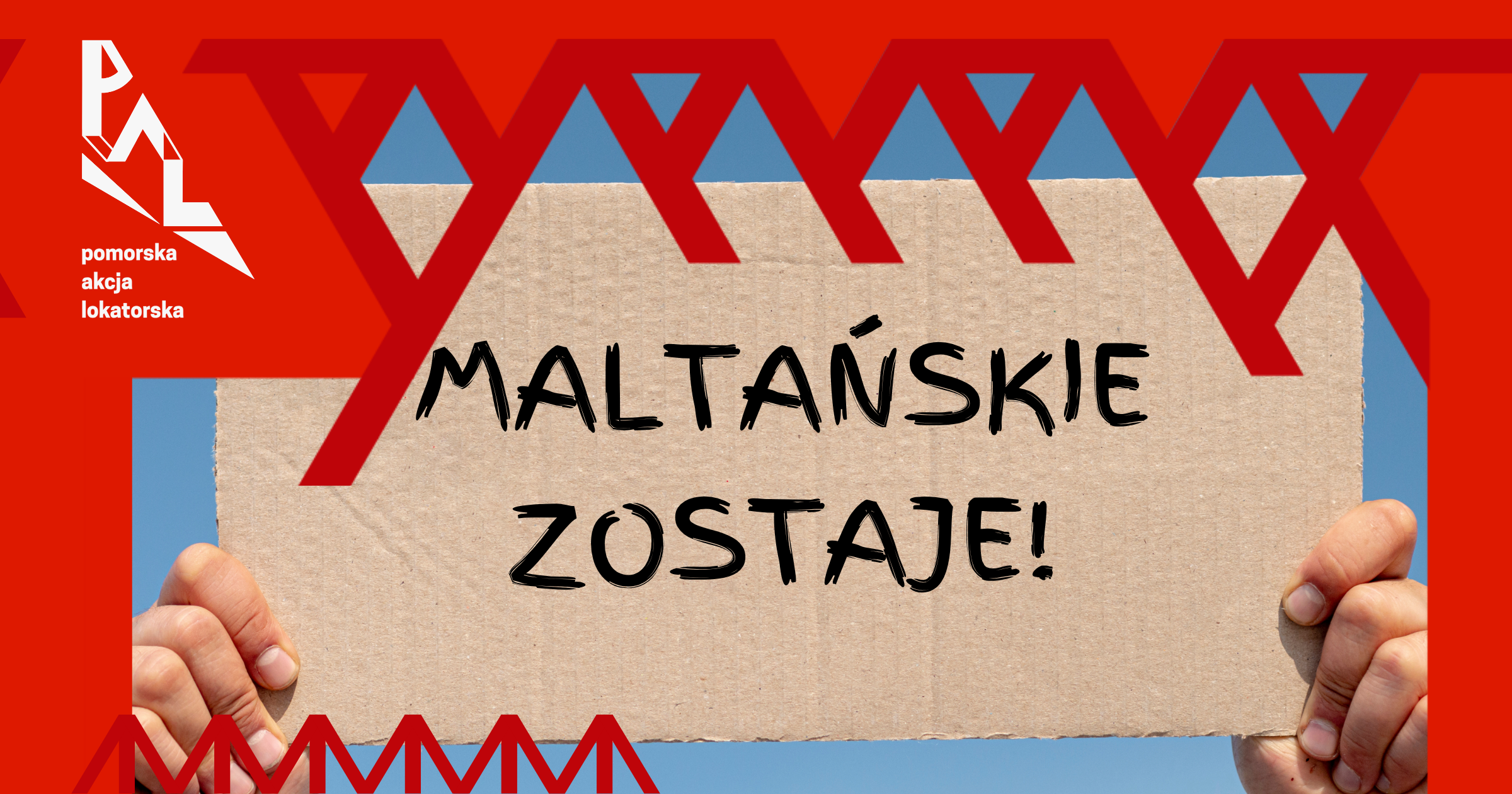 Maltańskie zostaje! Demonstracja w Poznaniu